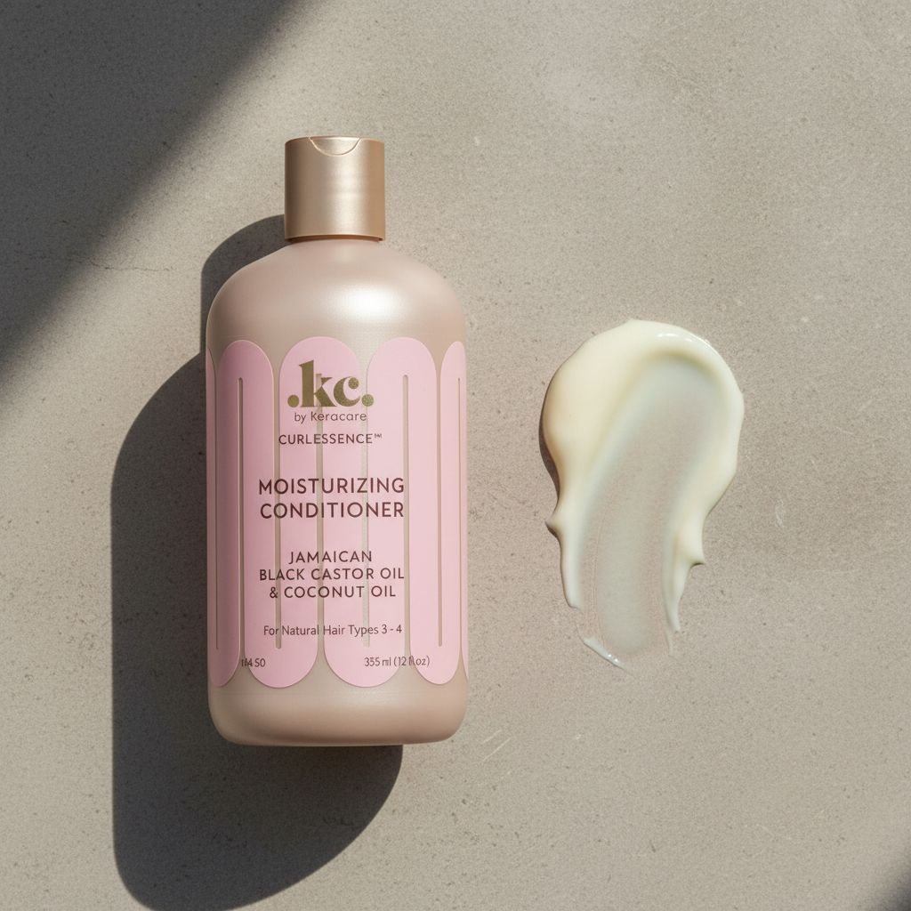 KeraCare Curlessence – Après-Shampoing Hydratant 355ml (Moisturizing Conditioner) - texture