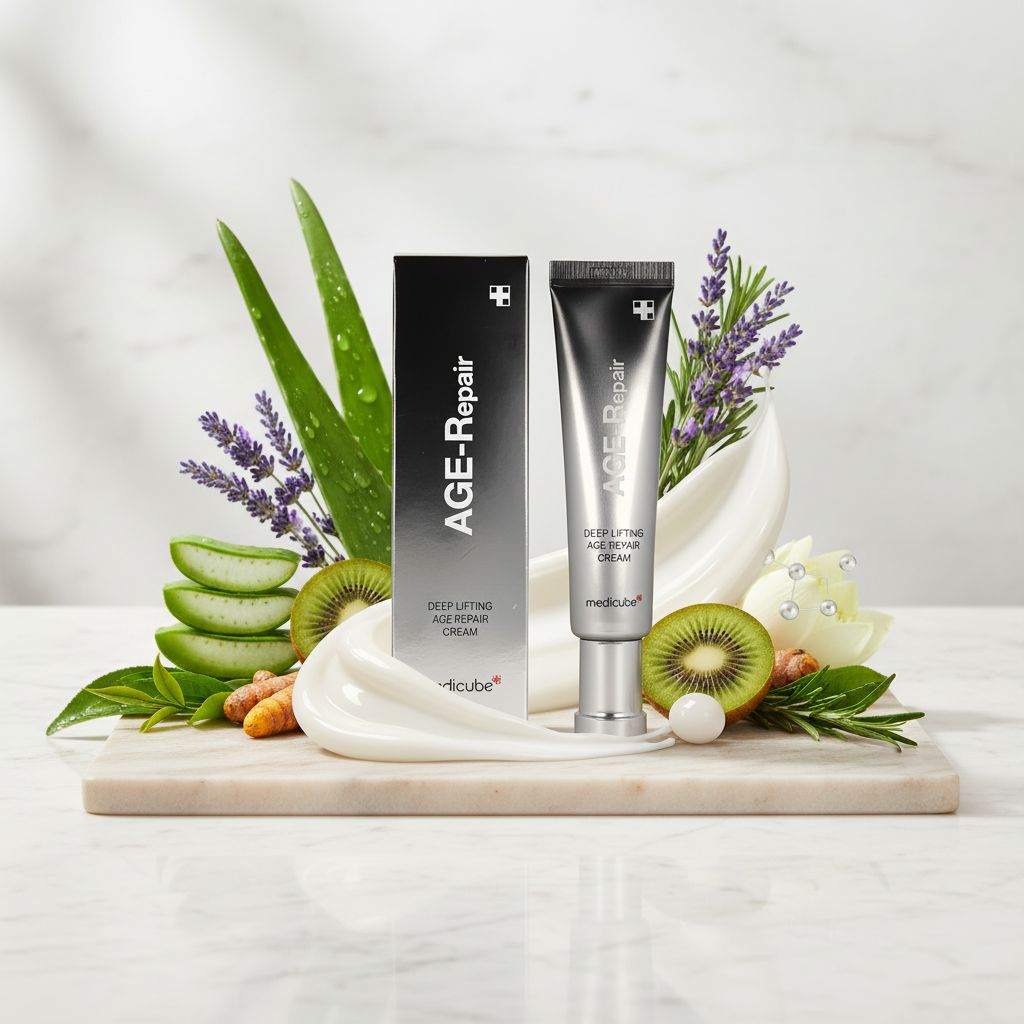 Medicube Deep Lifting Age Repair Cream – Crème Raffermissante Anti-Âge 30 ml - ingredients