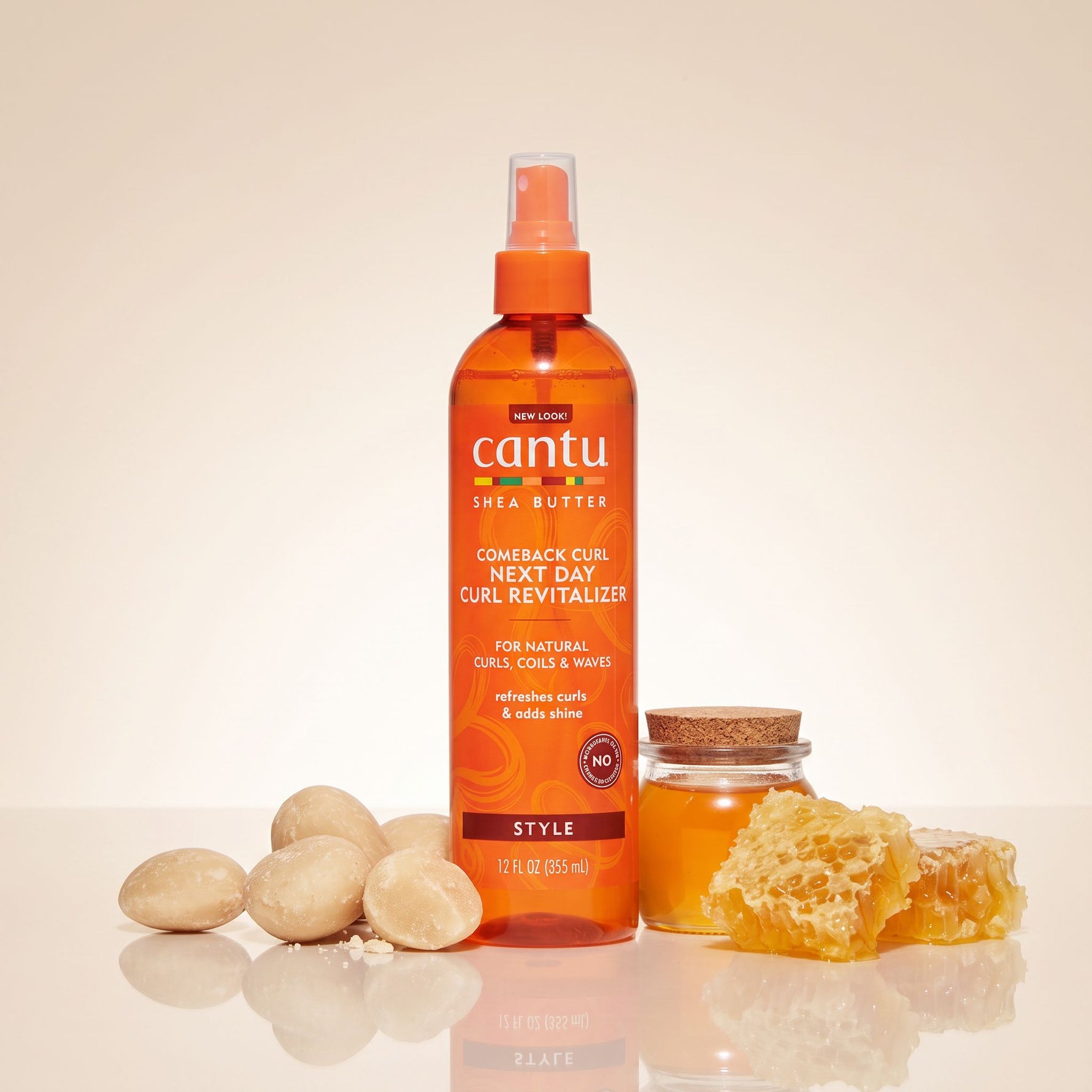 CANTU – Spray Réactivateur de Boucles Jour 2 12oz (Comeback Curl Next Day Revitalizer) - hero