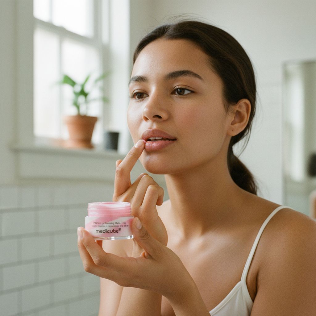 Medicube - PDRN Lip Sleeping Mask - 10g — Lèvres repulpées et hydratées la nuit - lifestyle