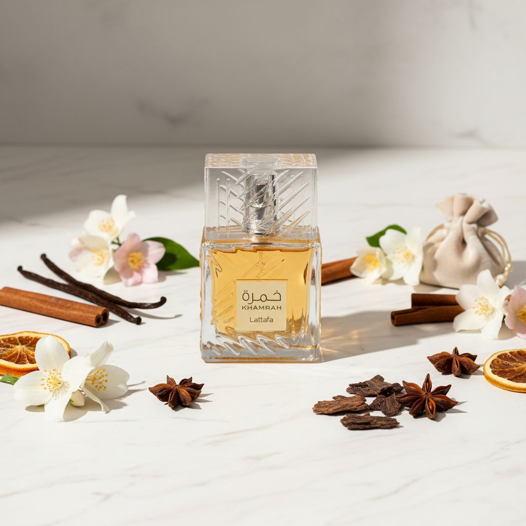 LATTAFA Khamrah Eau de Parfum-50ml - ingredients