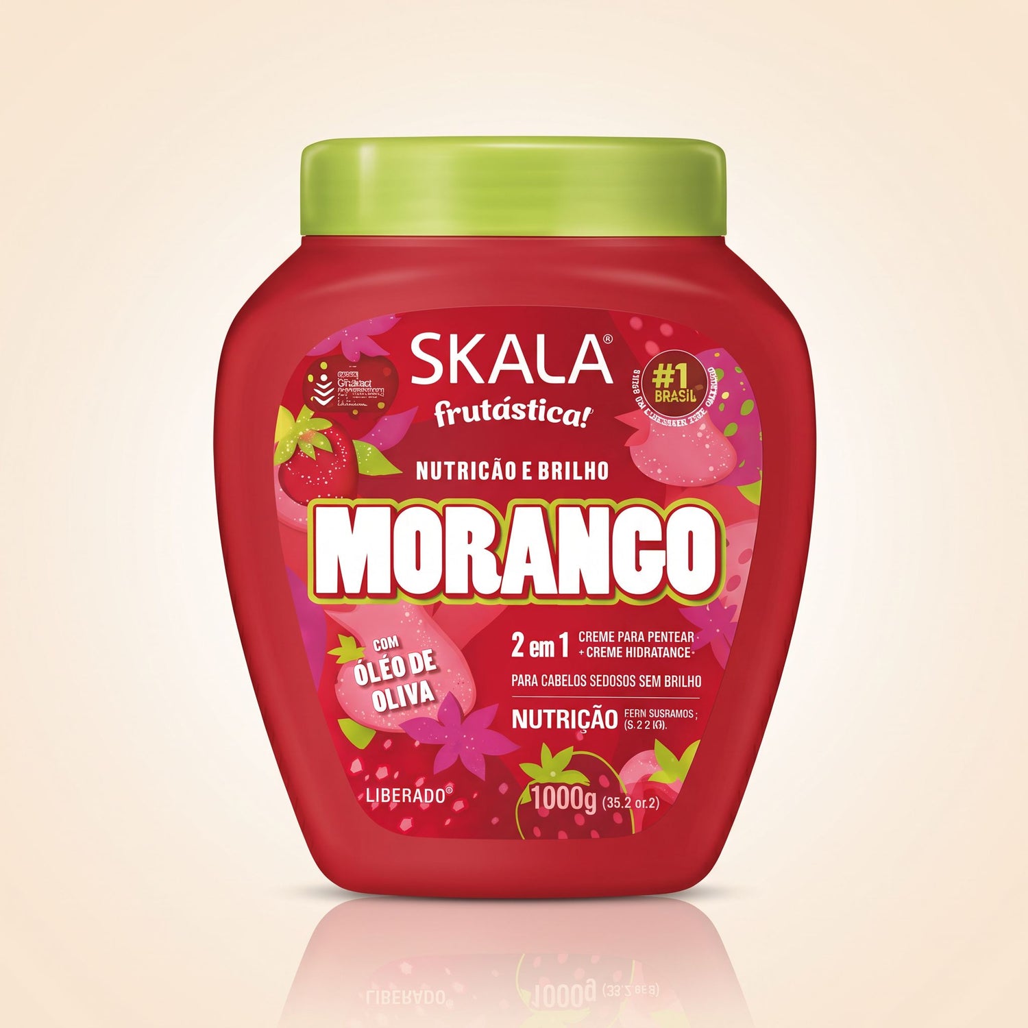 Skala Frutástica Morango Crème Capillaire Hydratante Multifonction 1kg - hero