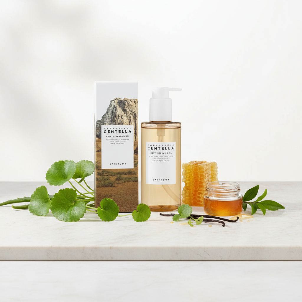 SKIN1004 Madagascar Centella Light Cleansing Oil – Huile Démaquillante Douce 200 ml - ingredients