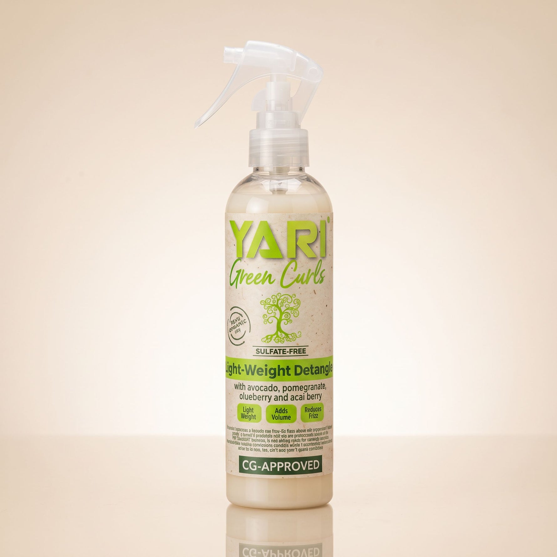 Yari Green Curls Lightweight Detangler 240ml - hero