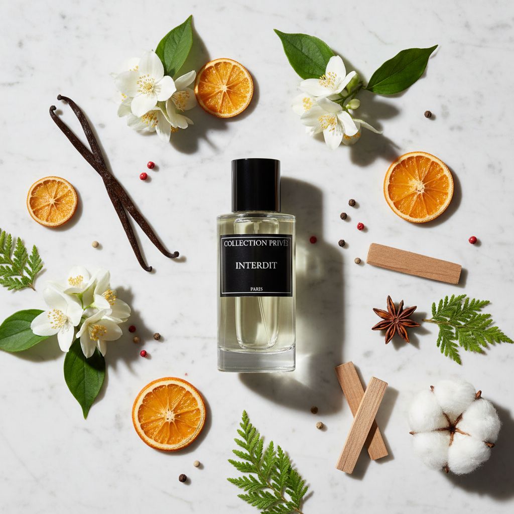 Collection Privée Paris 6 INTERDIT Eau de Parfum  - 50ml - ingredients