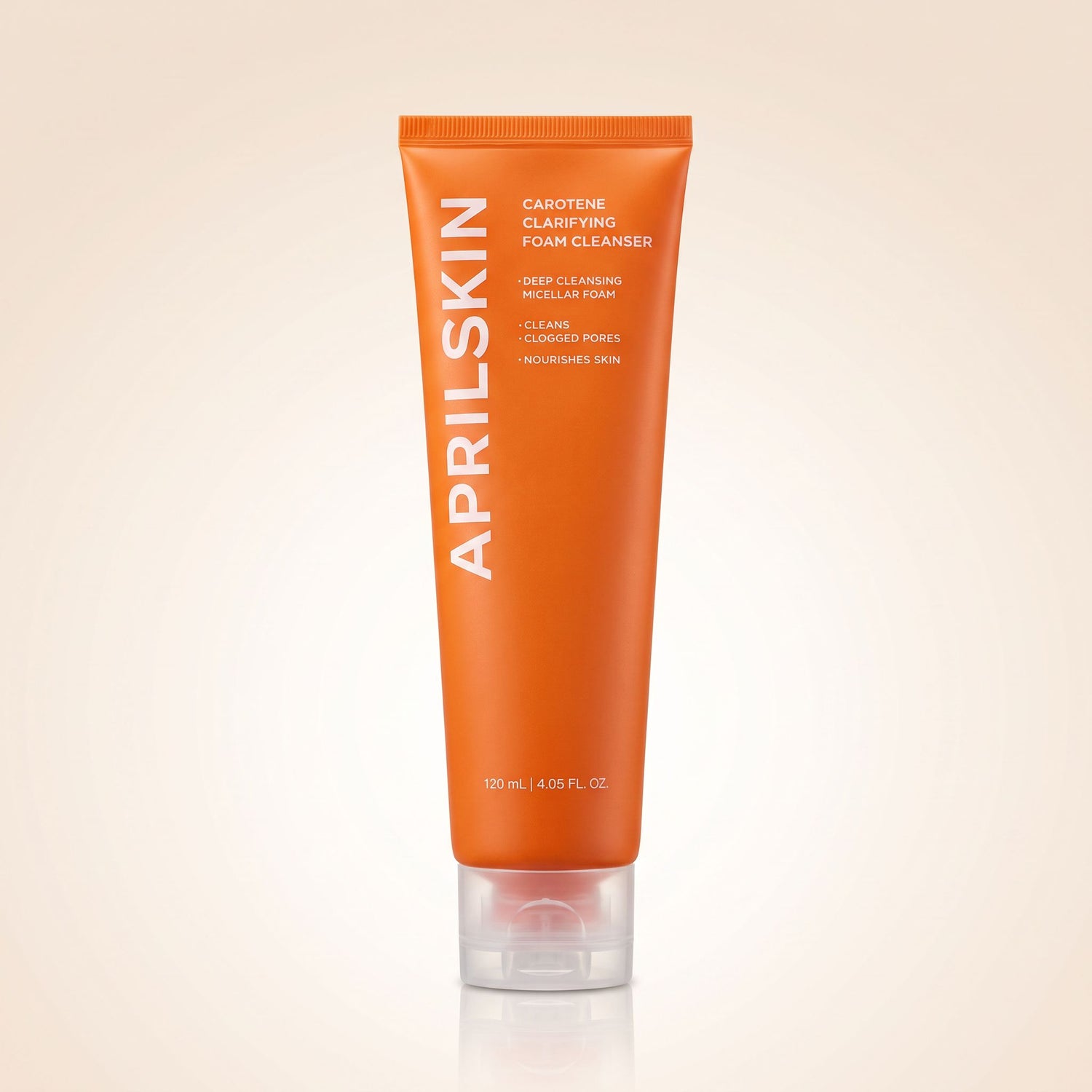 [APRILSKIN (EU)] CARROTENE CLARIFYING FOAM CLEANSER 120G (EU) - hero