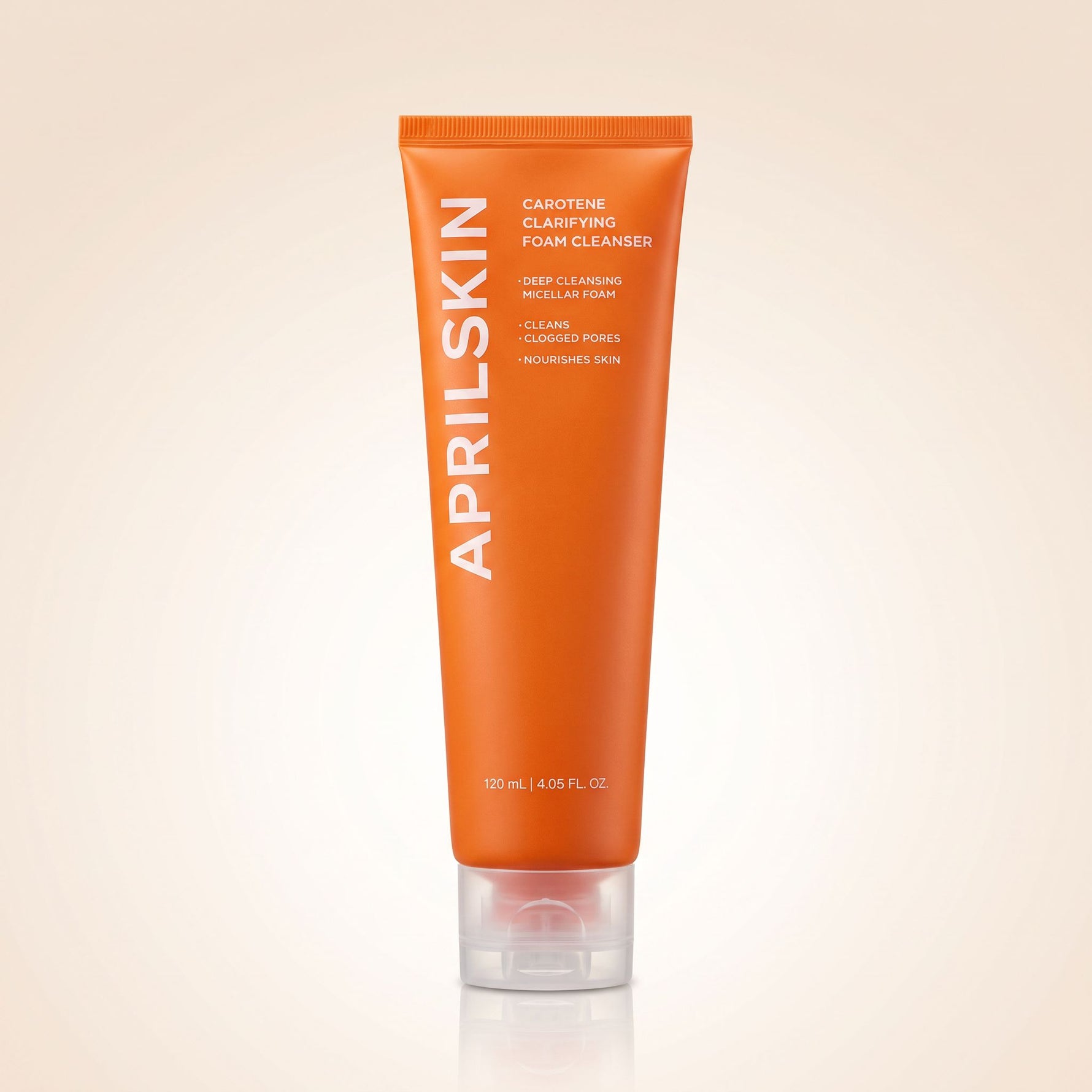 [APRILSKIN (EU)] CARROTENE CLARIFYING FOAM CLEANSER 120G (EU) - hero
