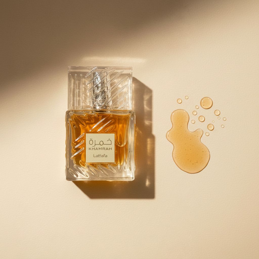 LATTAFA Khamrah Eau de Parfum-50ml - texture