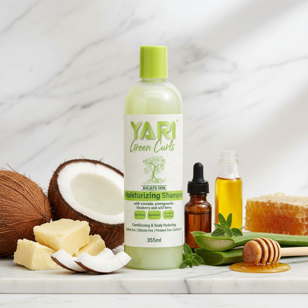 Yari Green Curls Moisturizing Shampoo 355ml - ingredients