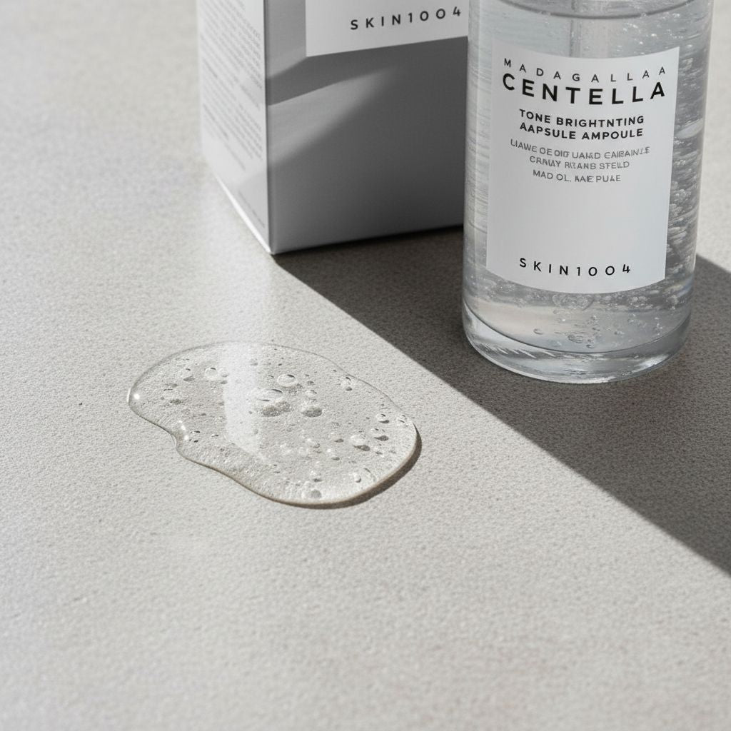 SKIN1004 Madagascar Centella Tone Brightening Capsule Ampoule – Ampoule Éclat Unifiante 50 ml - texture