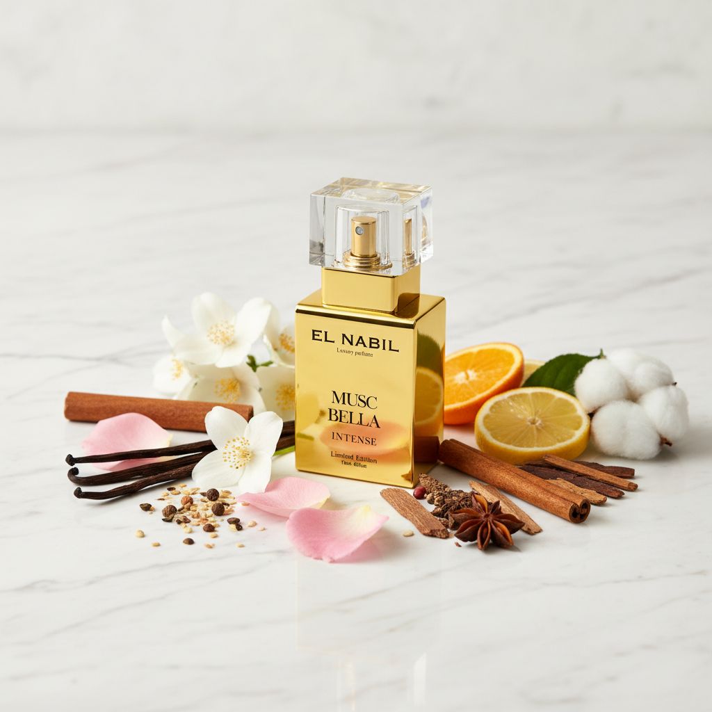 EL NABIL Musc Bella Eau de Parfum Intense 15ml - ingredients
