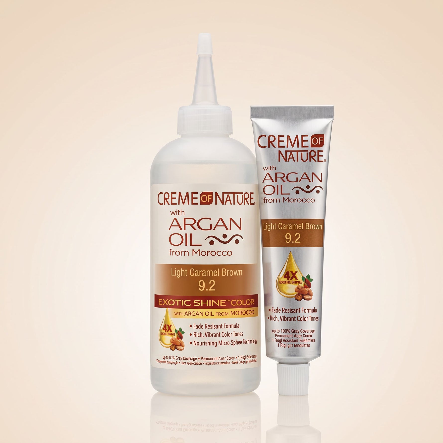 Creme of Nature Light Gel Hair Color Caramel Brown 9.2 - hero