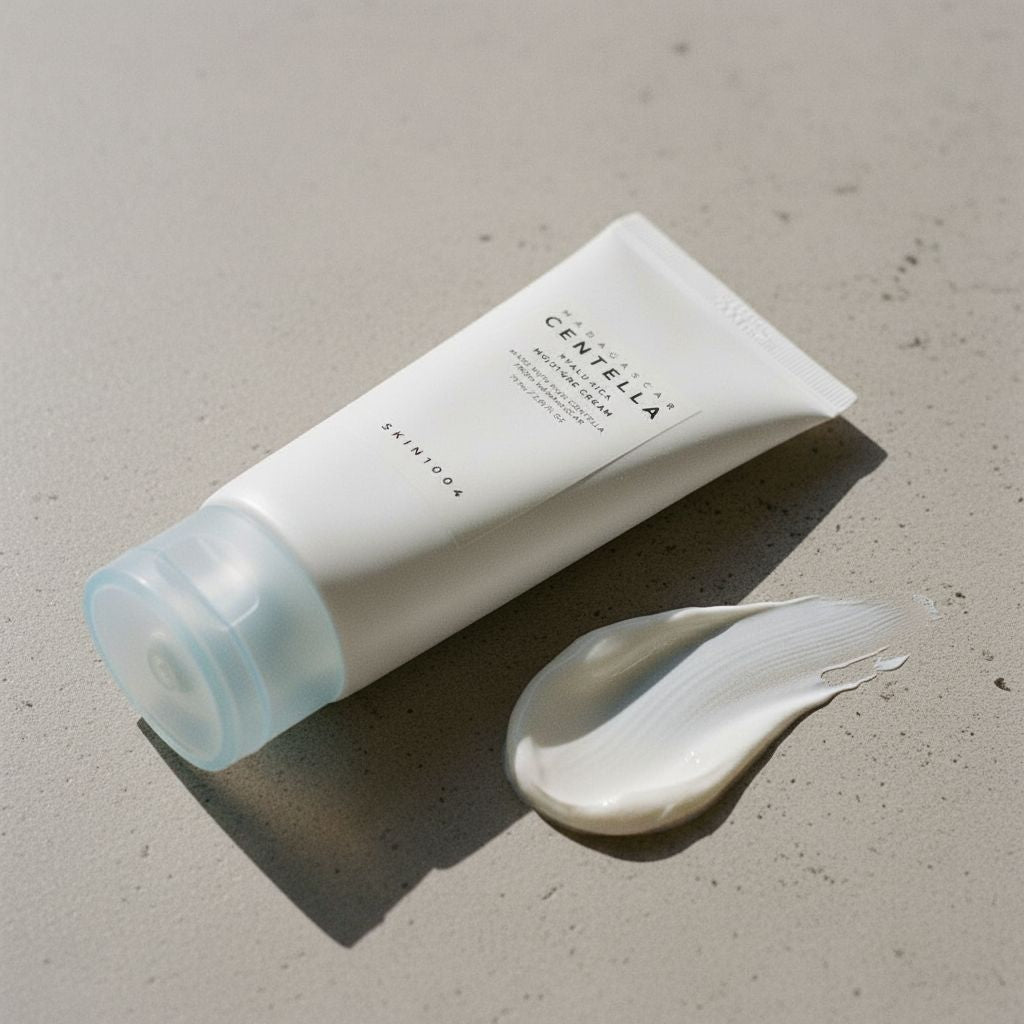 SKIN1004 Madagascar Centella Hyalu-Cica Moisture Cream – Crème Hydratante Apaisante 75 ml - texture