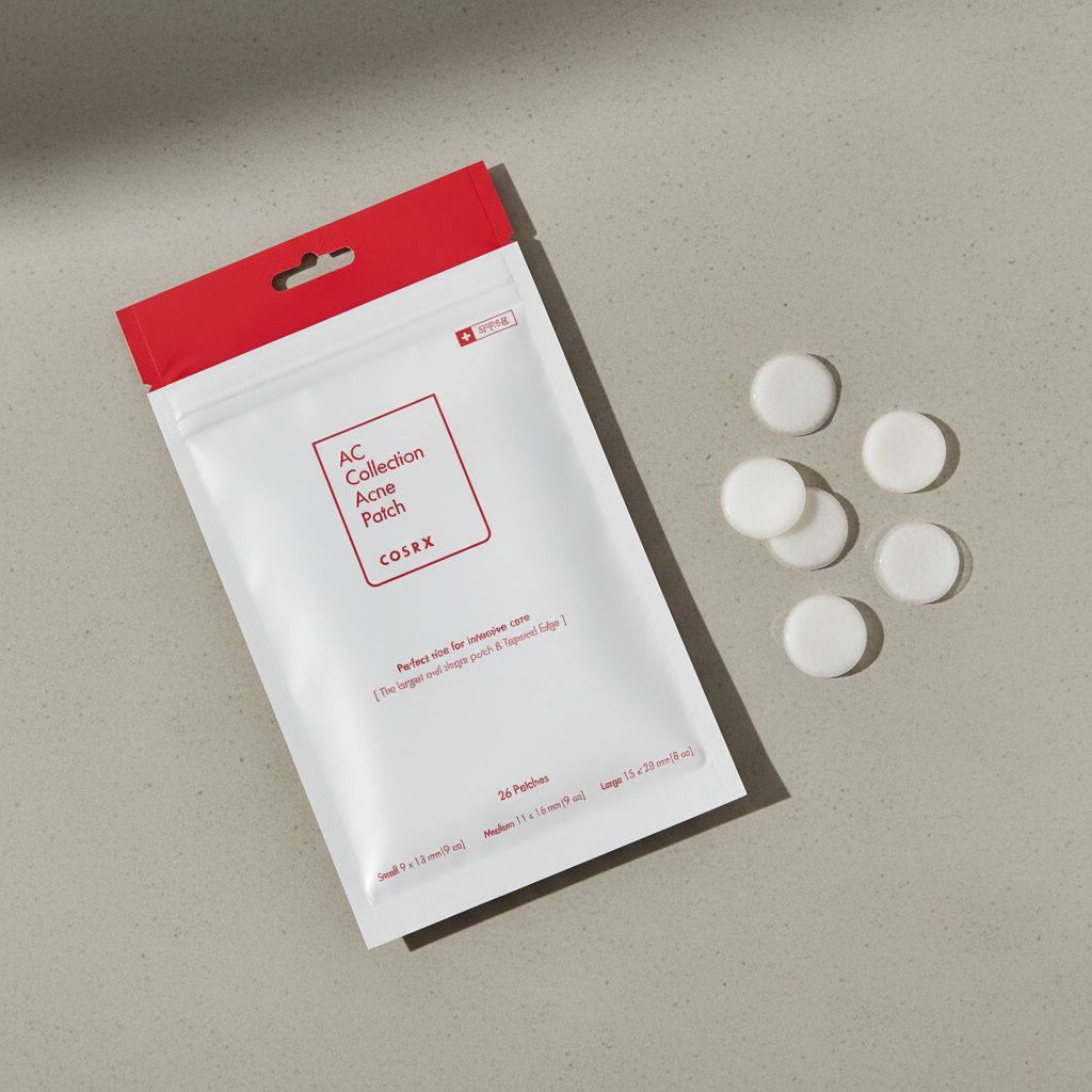 COSRX – AC Collection Acne Patch — Patchs anti-acné ultra-discrets - texture