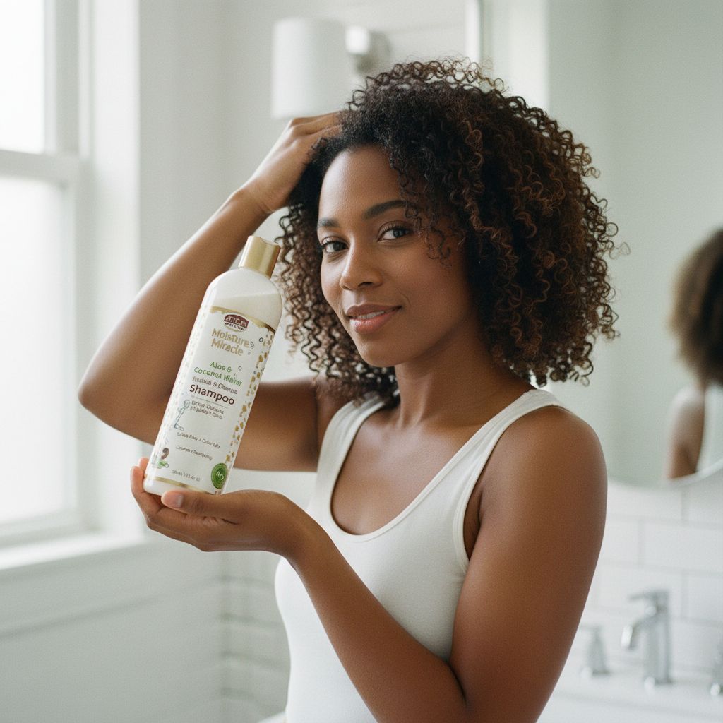 African Pride Moisture Miracle – Shampoing Aloe & Coconut Water 354ml - lifestyle