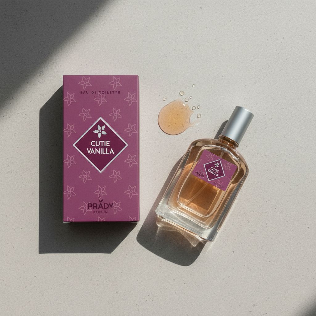 PARFUM CUTIE VANILLA PRADY 100ML - texture