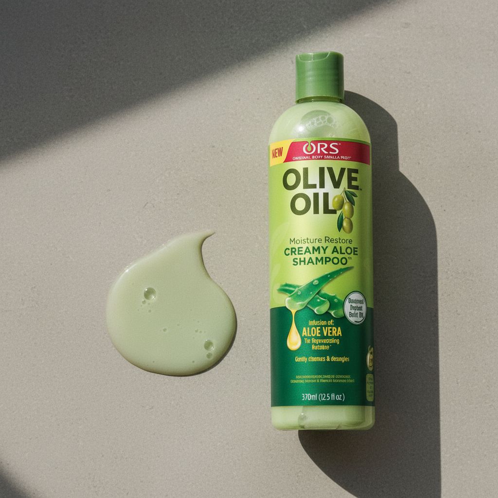 ORS – Olive Oil Creamy Aloe Shampoo 370ml - texture