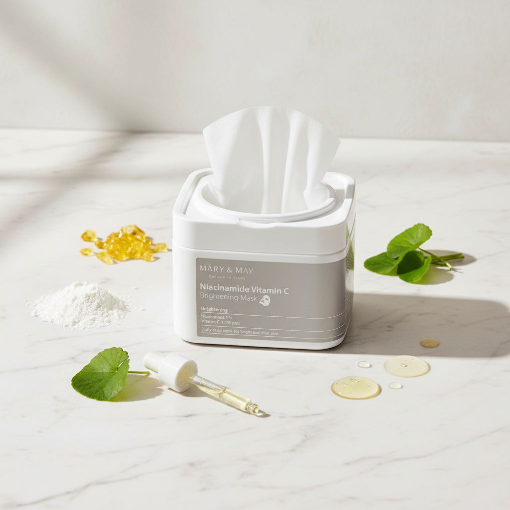 Mary & May - Niacinamide Vitamin C Brightening Mask — Masque éclat illuminateur intensif - ingredients