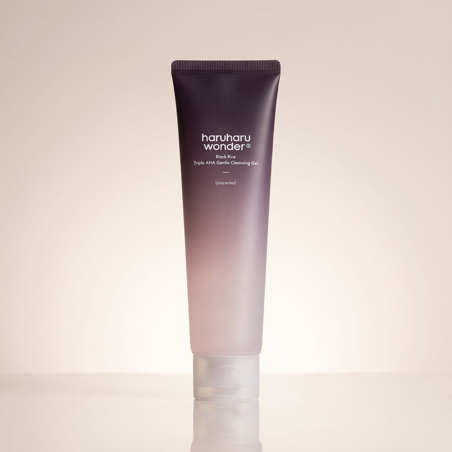 Haruharu Wonder Black Rice Triple AHA Gentle Cleansing Gel – Gel Nettoyant Exfoliant Doux 100 ml - hero