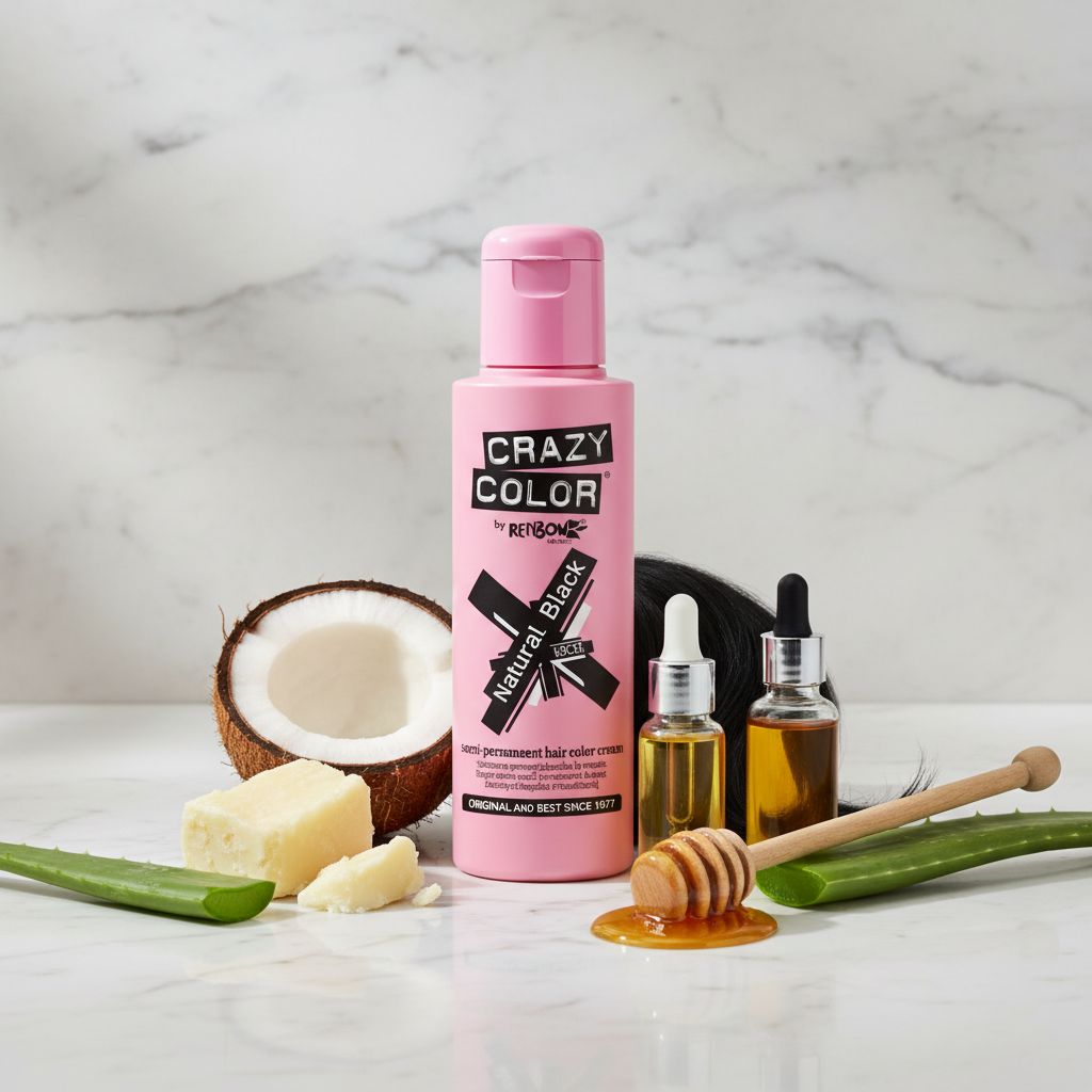 Crazy Color Natural Black 100 ml - ingredients