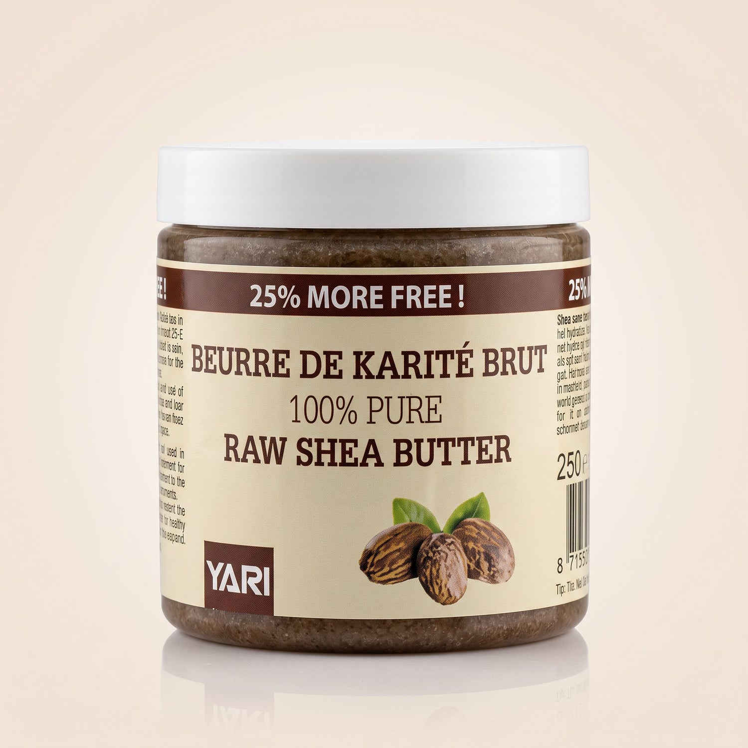 YARI 100% Bio Beurre de Karité Brut 300ml - hero