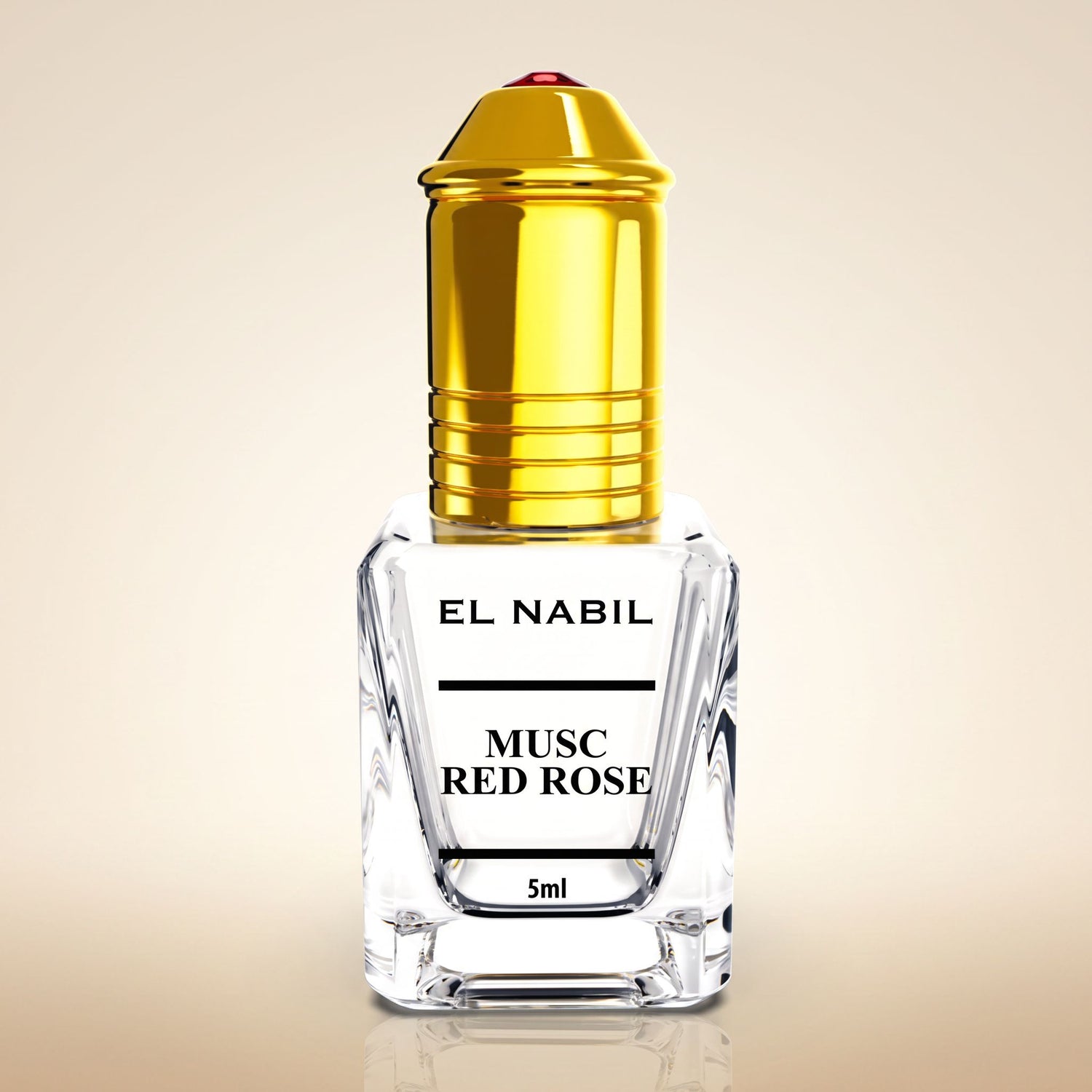 EL NABIL Musc Red Rose Roll-on 5ml - hero
