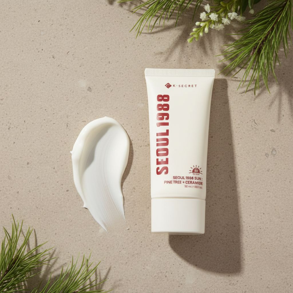 KSECRET Seoul 1988 Sun – Pine Tree + Ceramide SPF50+ PA+ 50 ml - texture