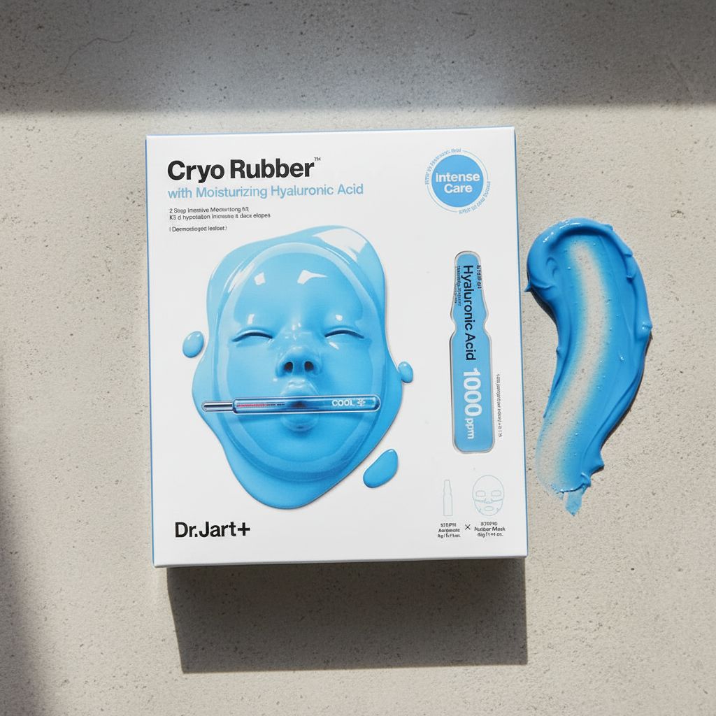 Dr.Jart+ - Cryo Rubber with Moisturizing Hyaluronic Acid Mask — Masque hydratant effet cryo-raffermissant - texture