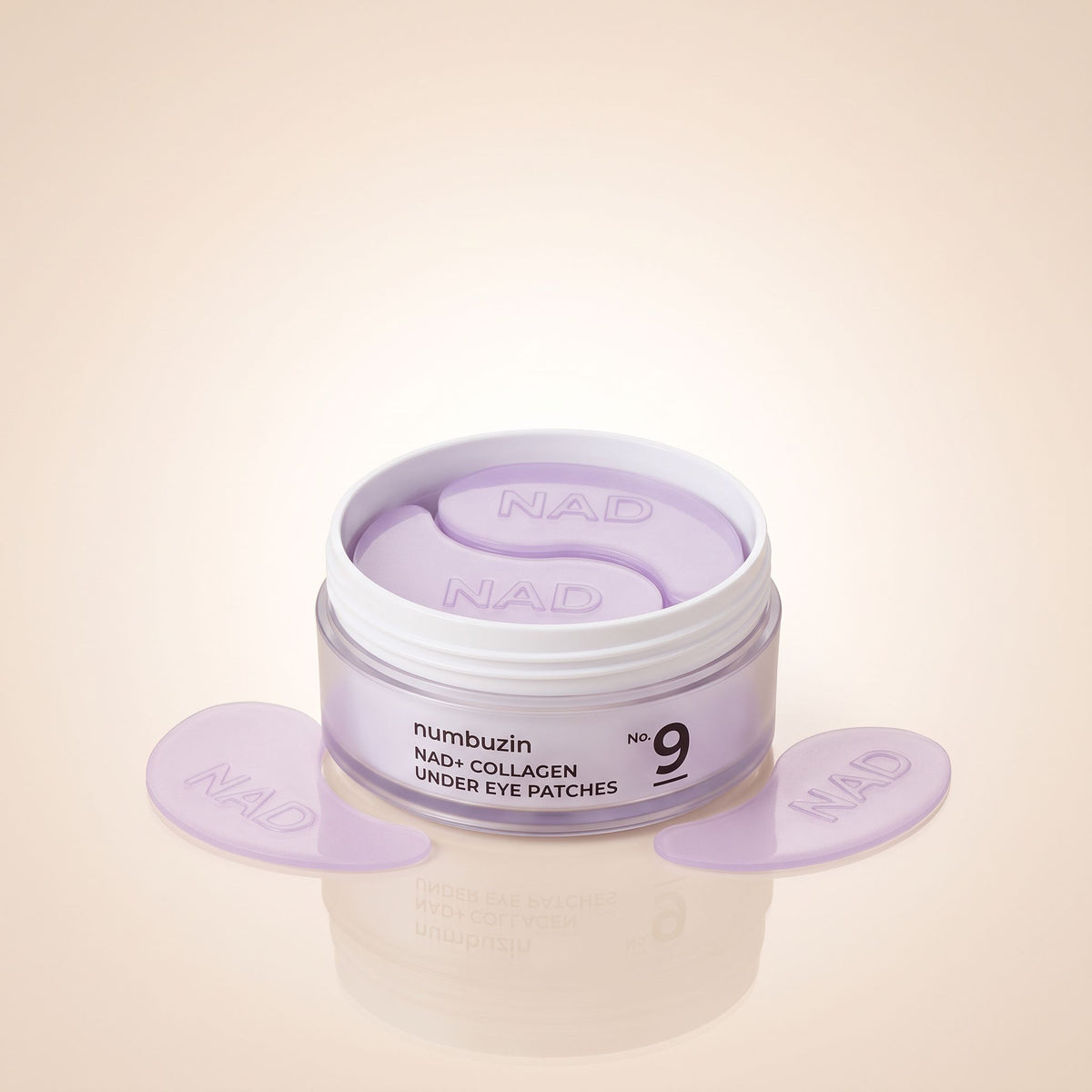 Numbuzin - No.9 NAD+ Collagen Under Eye Patches — Patchs anti-âge contour des yeux - hero