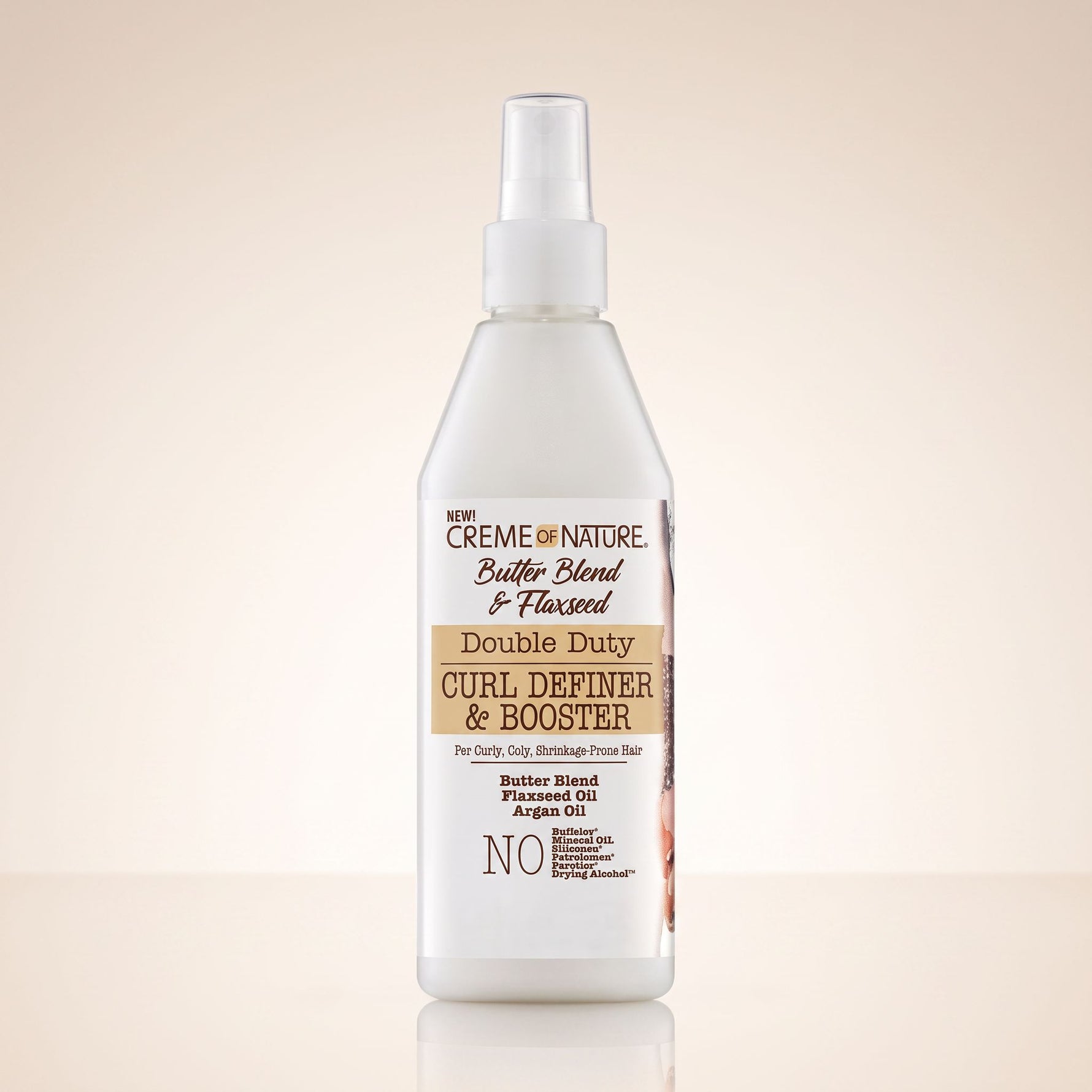 Creme of Nature – Booster Définition Boucles Butter Blend & Flaxseed 12oz (Curl Definer Booster) - hero