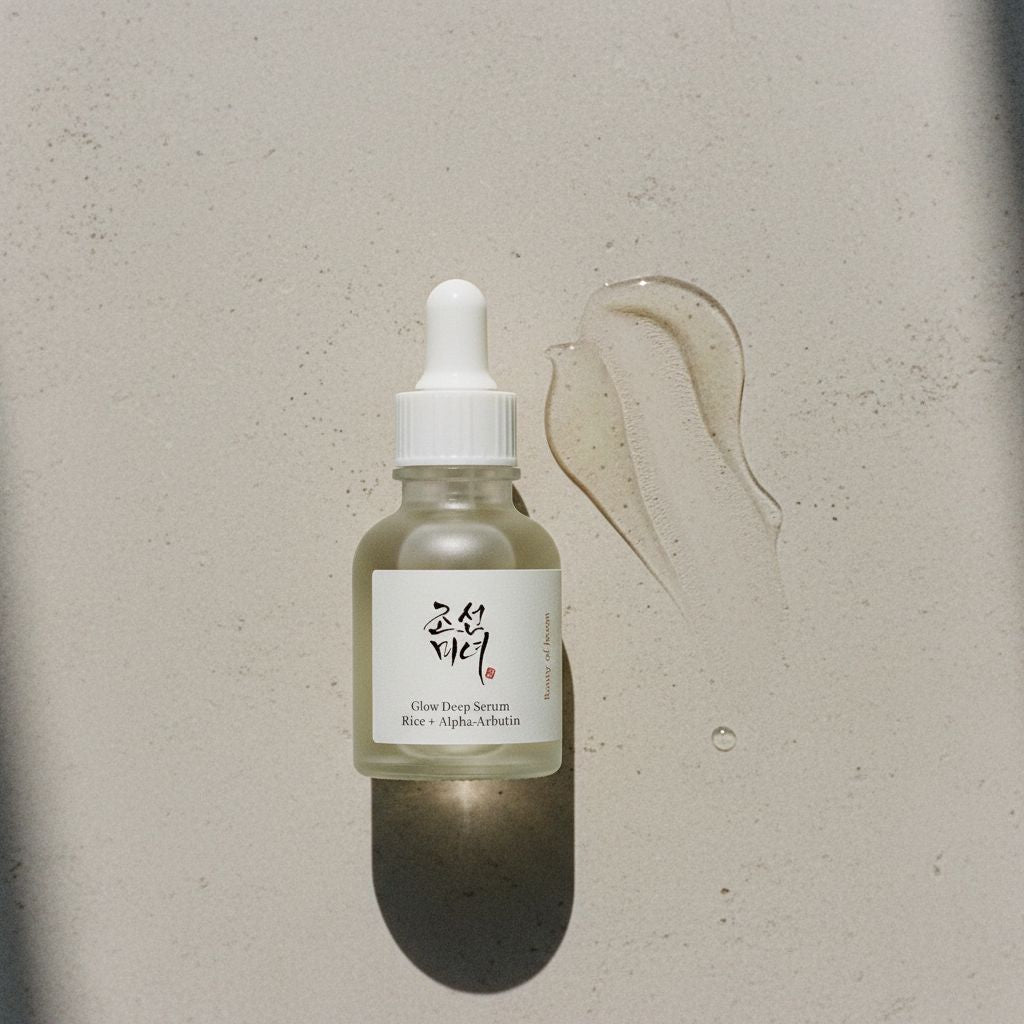 [Beauty of Joseon] Glow Deep Seum : Rice +Alpha Arbutin 60ml — Éclat unifié et lumineux - texture
