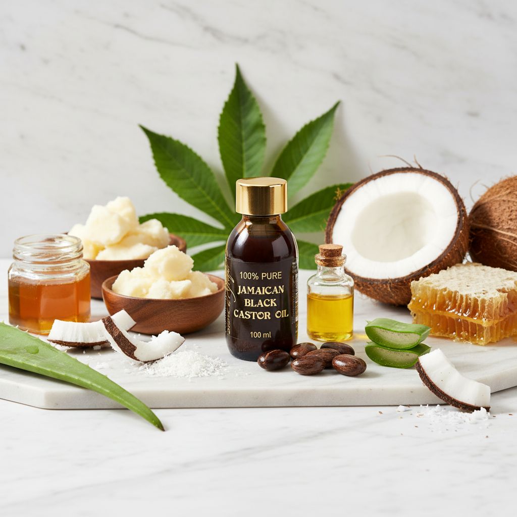 Secret d’Afrique Jamaican Black Castor Oil 100 ml - ingredients