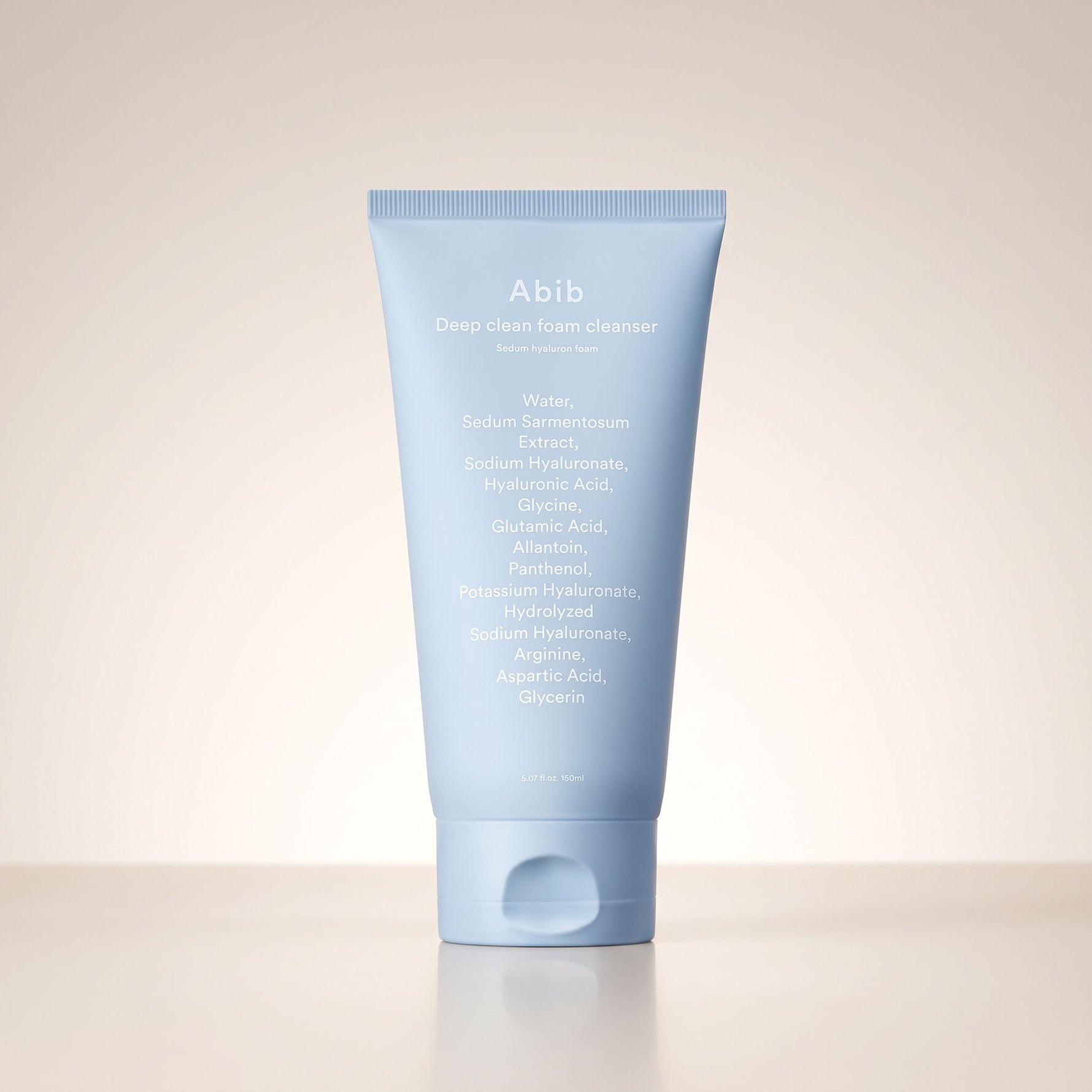 Abib - Deep Clean Foam Cleanser Sedum Hyaluron Foam — Nettoyage profond et hydratation intensive - hero