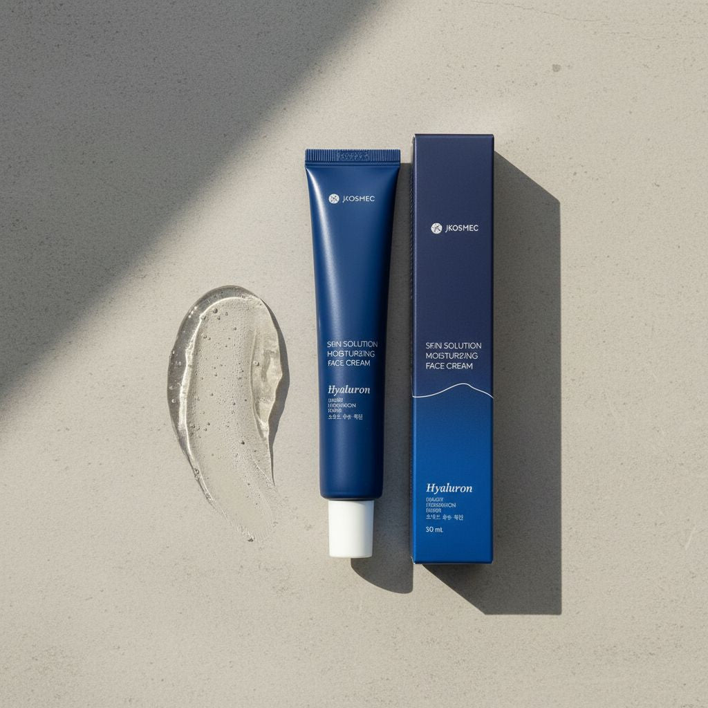 JKOSMEC Hyaluron Face Cream – Crème Hydratante à l’Acide Hyaluronique 50 ml - texture
