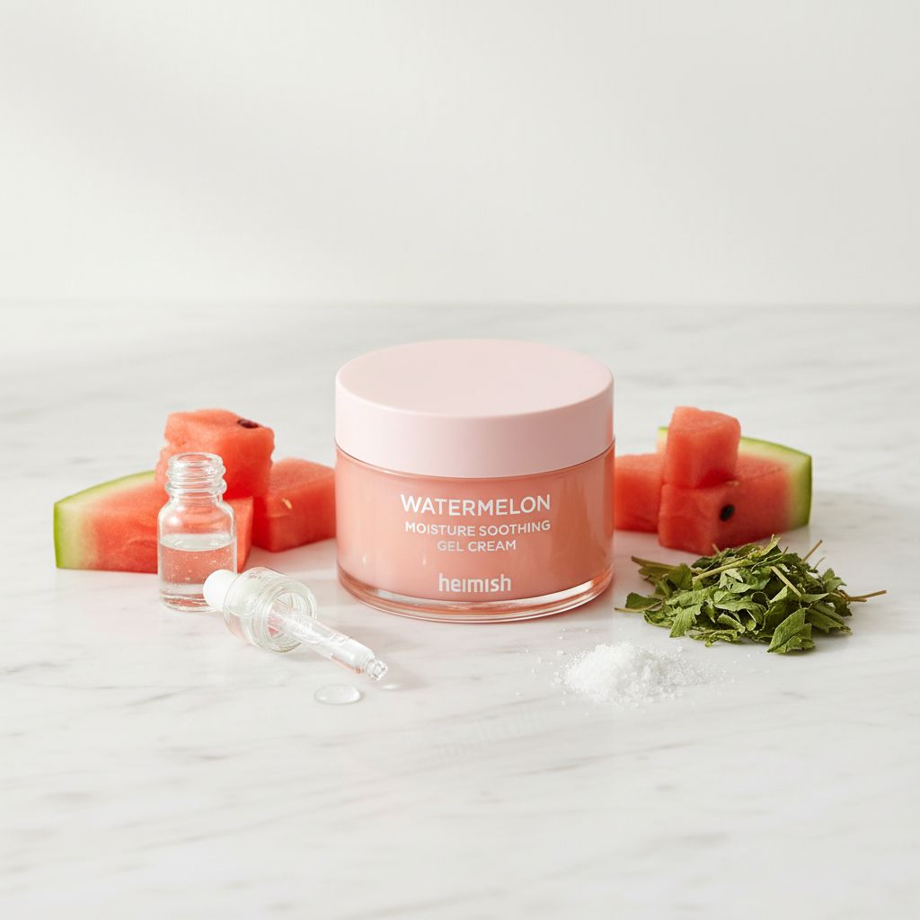Heimish - Watermelon Moisture Soothing Gel Cream — Hydratation apaisante à la pastèque - ingredients