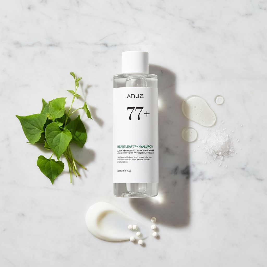 Anua – Mini Heartleaf 77+ Hyaluron Soothing Toner — Hydratation apaisante intensive - ingredients