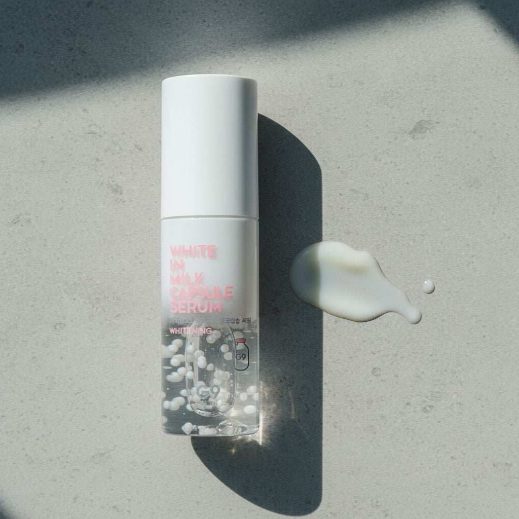 [G9] [G9] White In Milk Capsul Serum — Sérums capsules blanchissants intensifs - texture