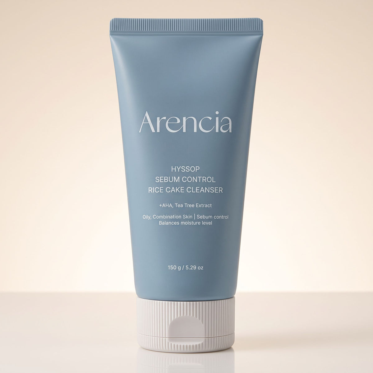 Arencia – Hyssop Sebum Control Rice Cake Cleanser — Nettoyage purifiant peau grasse - hero