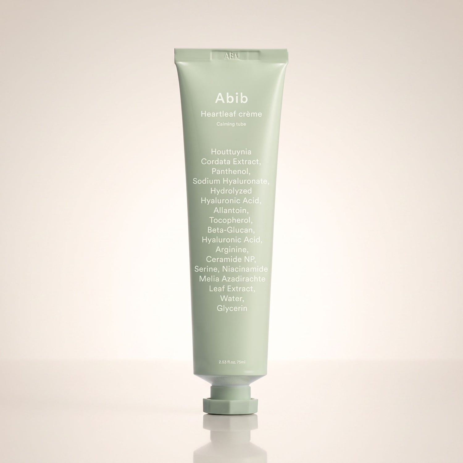 [Abib] Heartleaf creme Calming Tube 75ml — Crème apaisante ultra-régénérante - hero