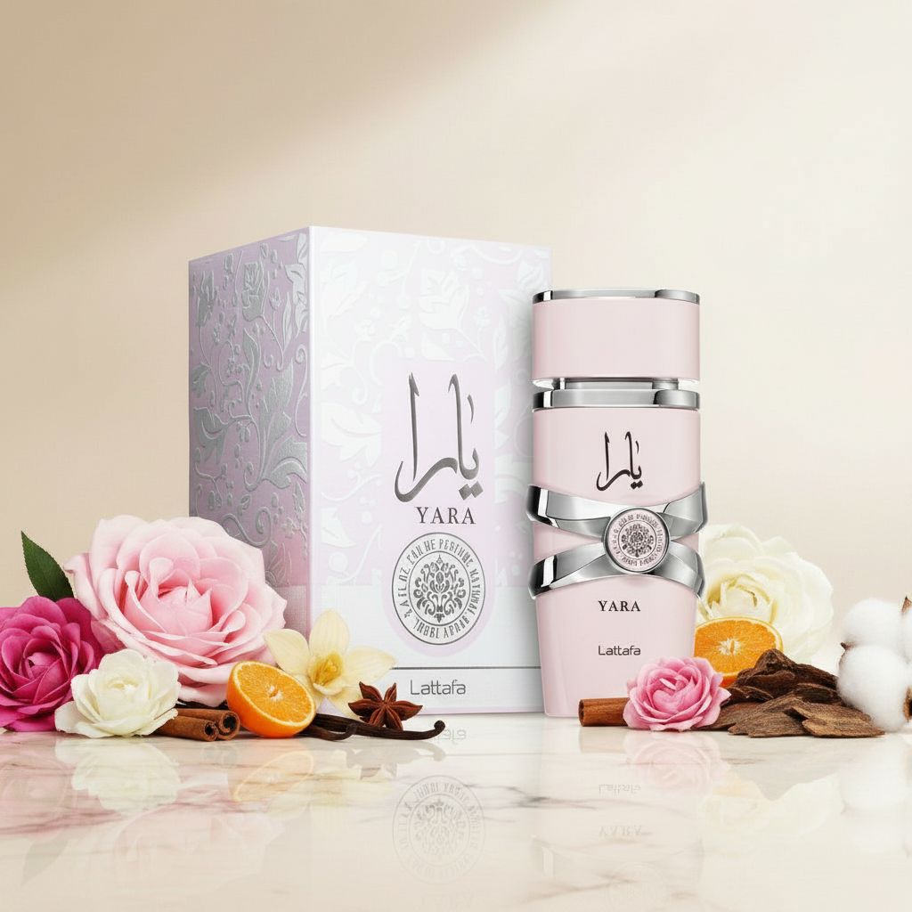LATTAFA Collection Yara Rose Eau de Parfum  - 100ml - ingredients