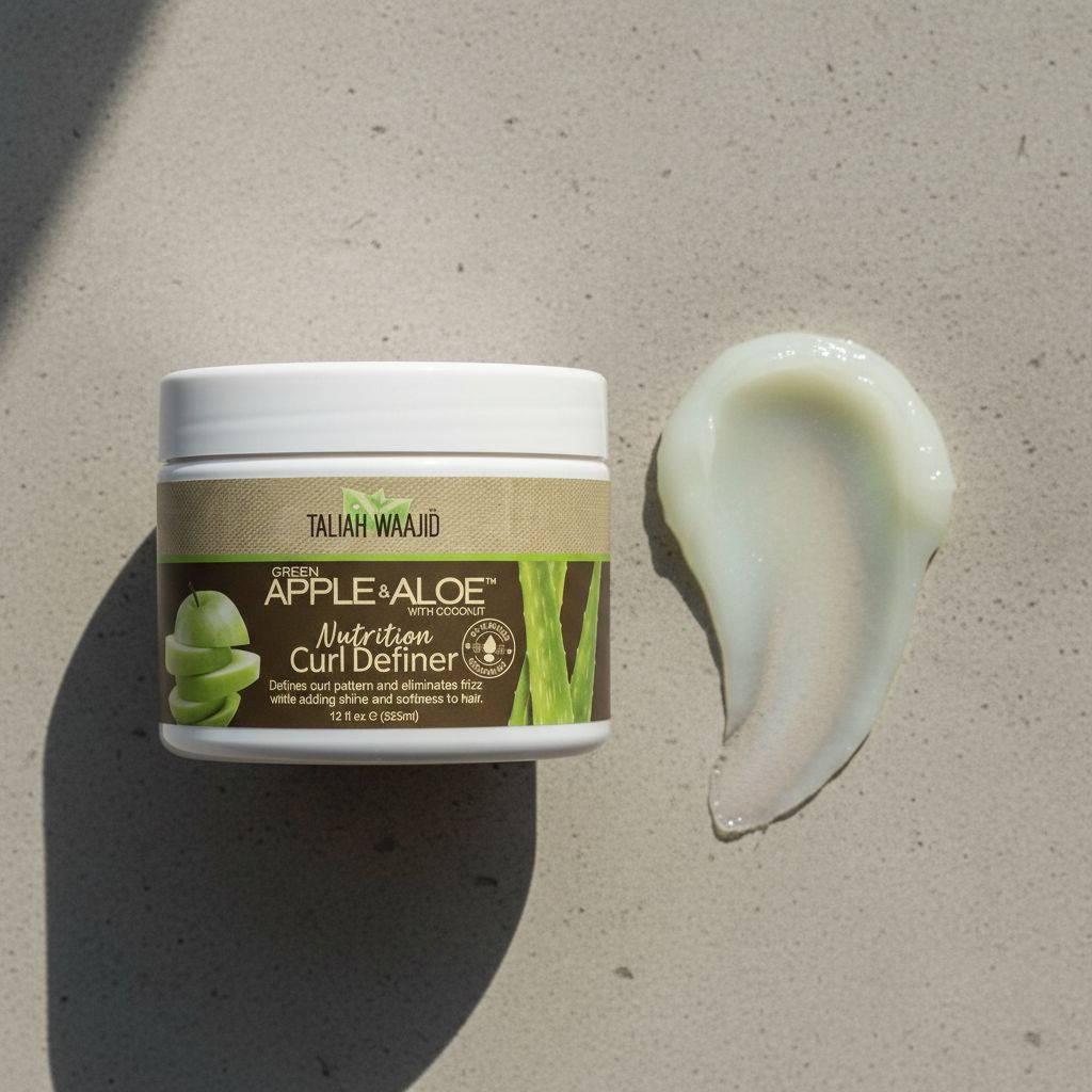 Taliah Waajid Green Apple & Aloe Curl Definer 355ml - texture