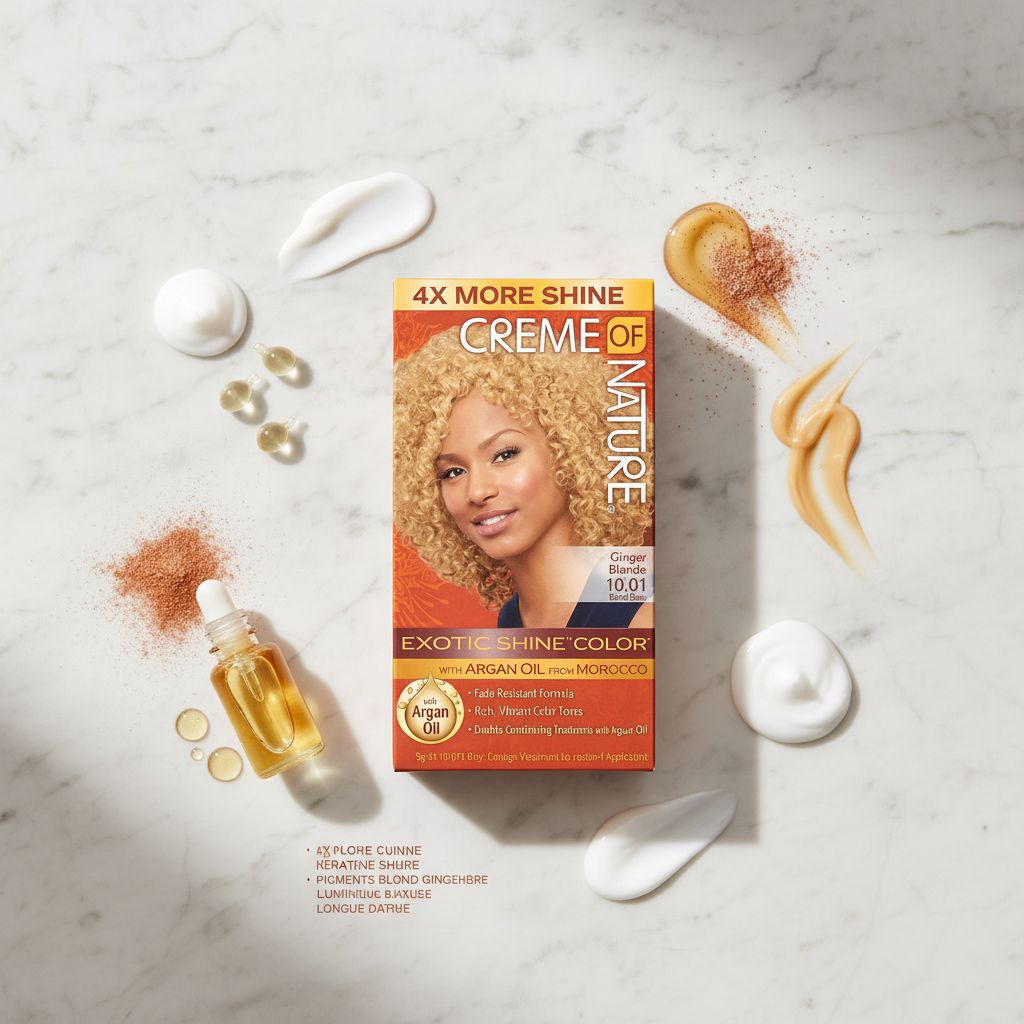 Creme of Nature Gel Hair Color Ginger Blonde 10.01 - ingredients