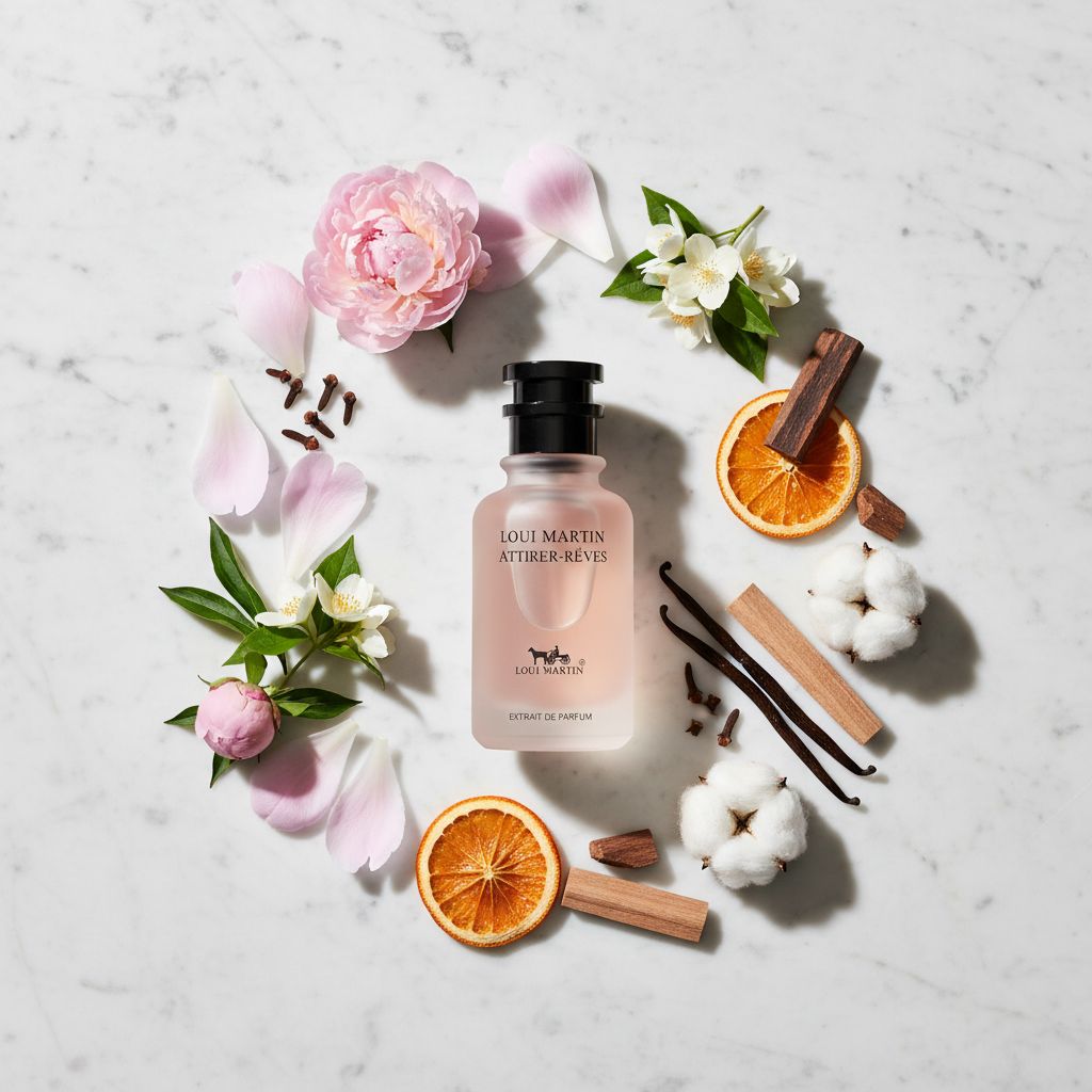 LOUI MARTIN Attirer-Rêves Extrait de Parfum 100ml - ingredients