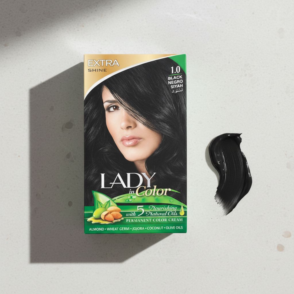 Lady in Color Black 1.0 - texture