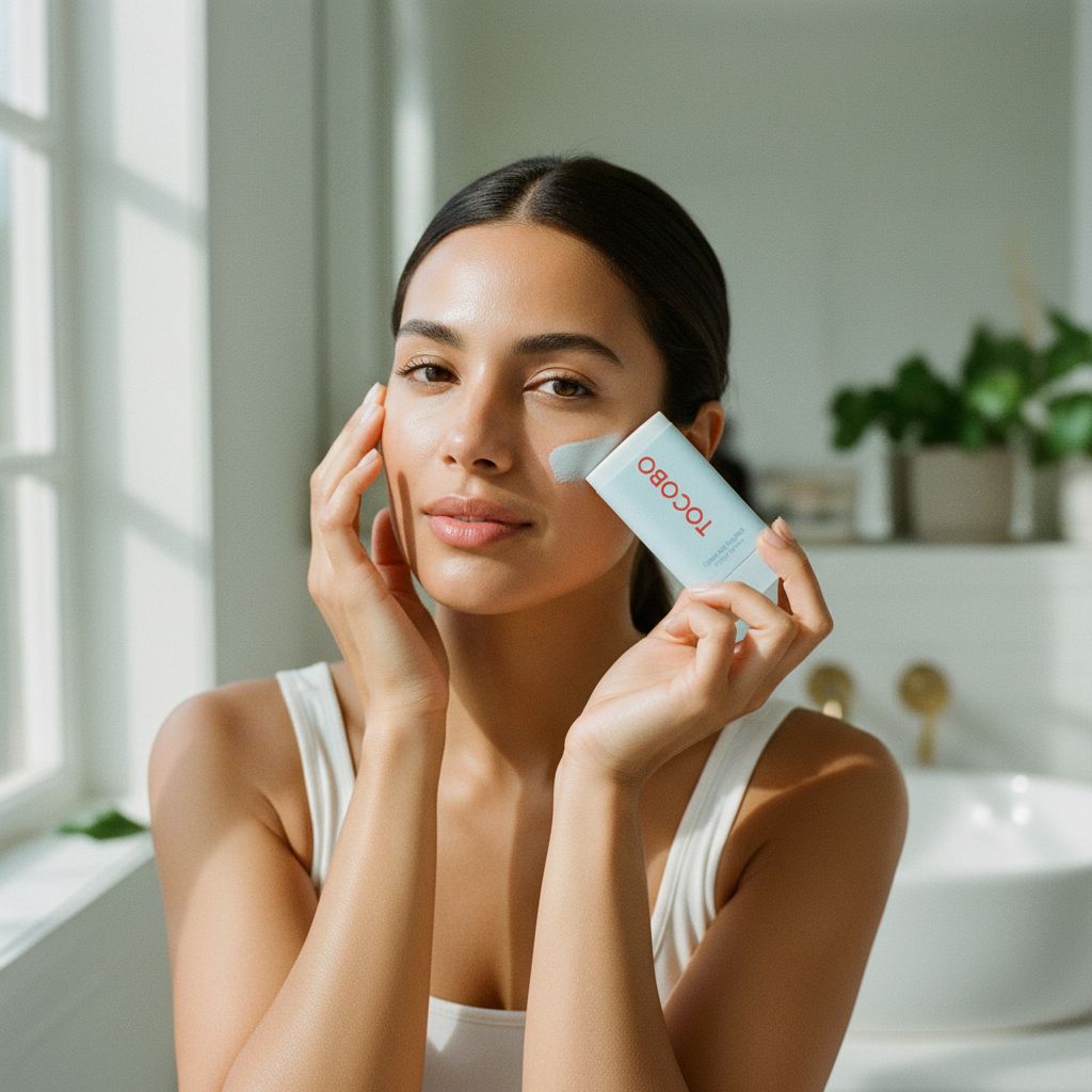[TOCOBO] COTTON SOFT SUN STICK SPF50+ PA++++ — Protection solaire ultra légère - lifestyle