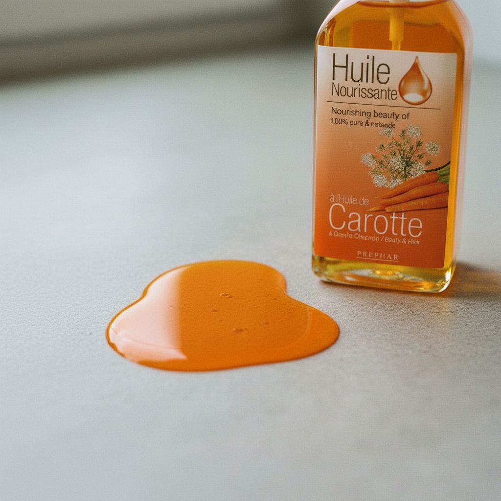 PREPHAR Huile de Carotte 100 ml - texture