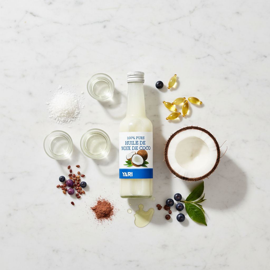 Yari Huile de Coco 250 ml - ingredients