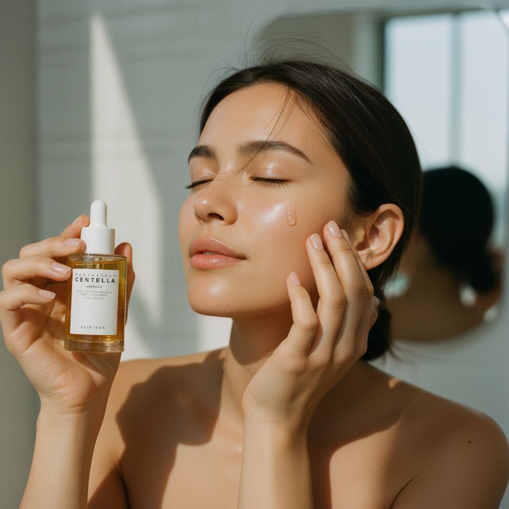 SKIN1004 Madagascar Centella Ampoule – Ampoule Apaisante à la Centella 55 ml - lifestyle