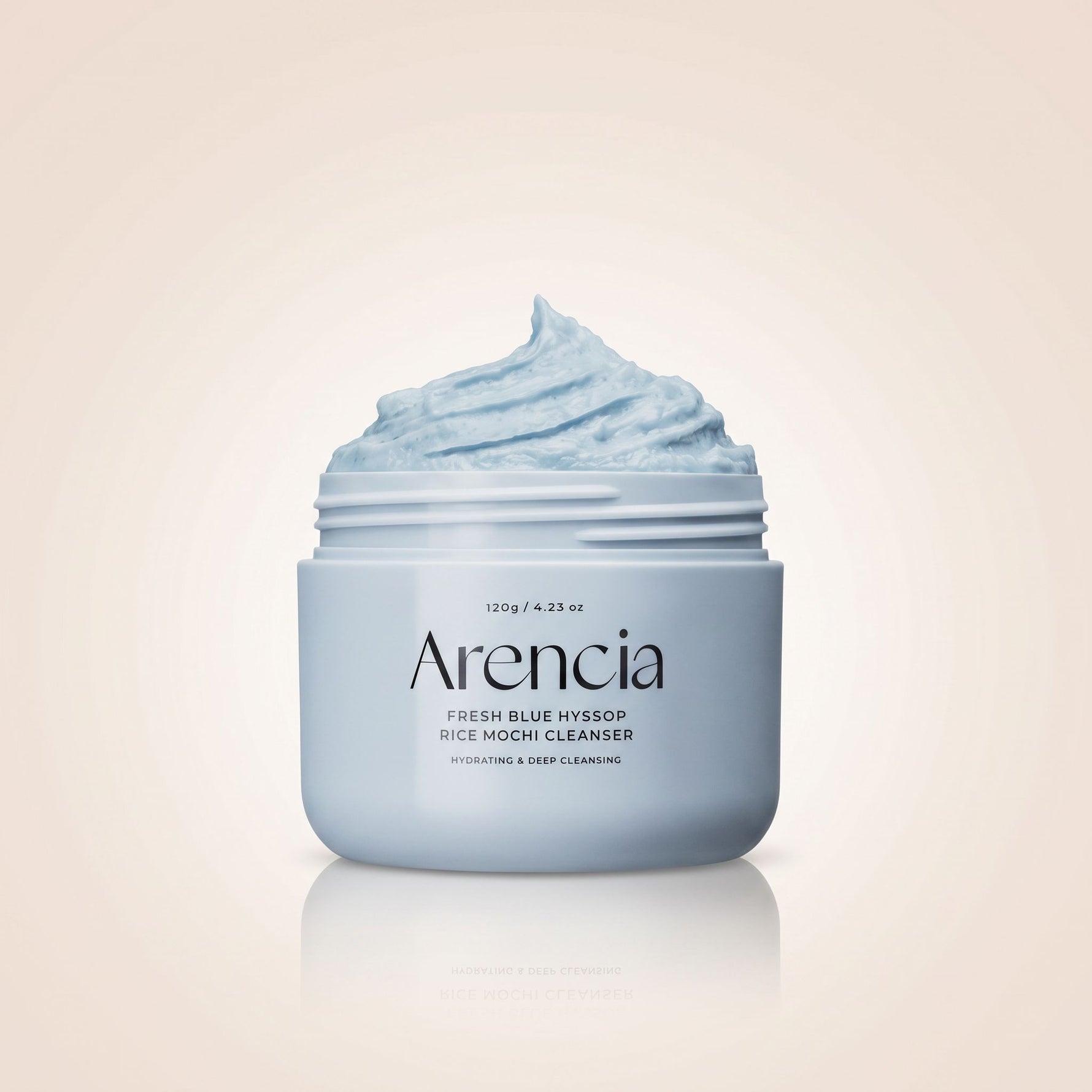 ARENCIA (EU PACKAGE) FRESH BLUE HYSSOP RICE MOCHI CLEANSER 120G - hero