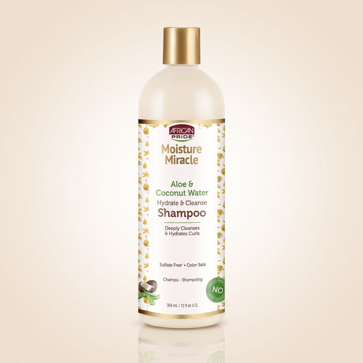 African Pride Moisture Miracle – Après-Shampoing Nutrition Intense Miel, Chocolat & Huile de Coco (Honey, Chocolate & Coconut Oil Conditioner) 354ml - hero